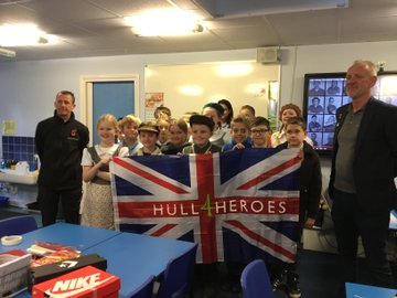 Hull4Heroes visits Skidby